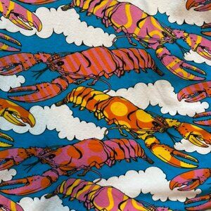 Nooworks 'Lobster Dream' Vacation Midi Dress, XL, Krista Perry